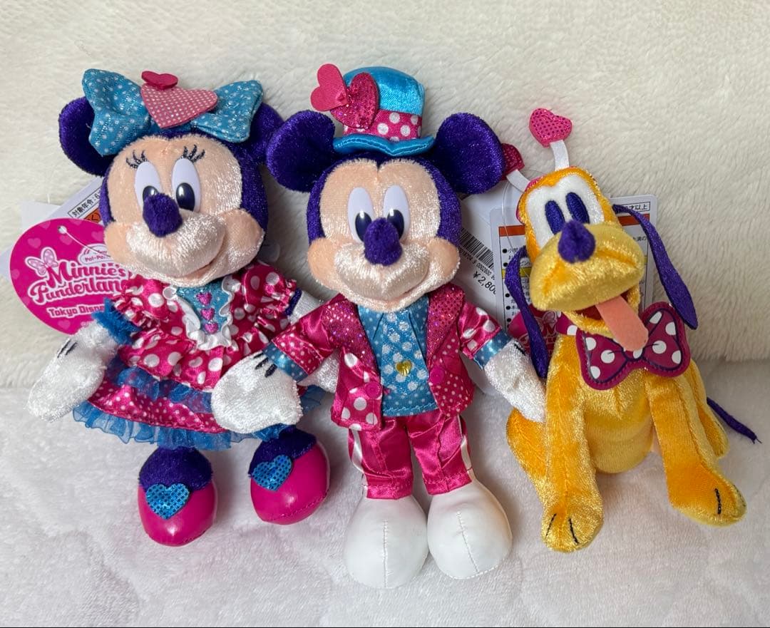 ディズニー　ミニーのファンダーランド　ぬいぐるみバッジ　ぬいば　パルパルーザ