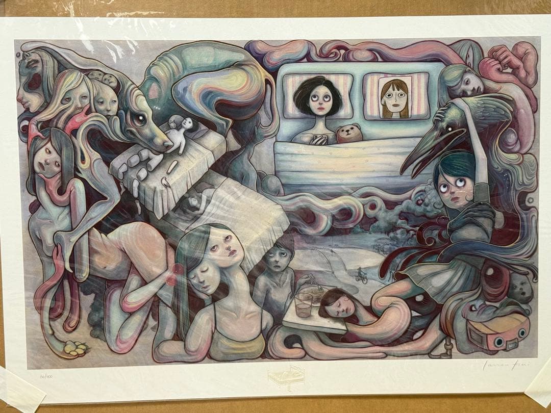 版画 Marlowe and Waking Lauren Tsai