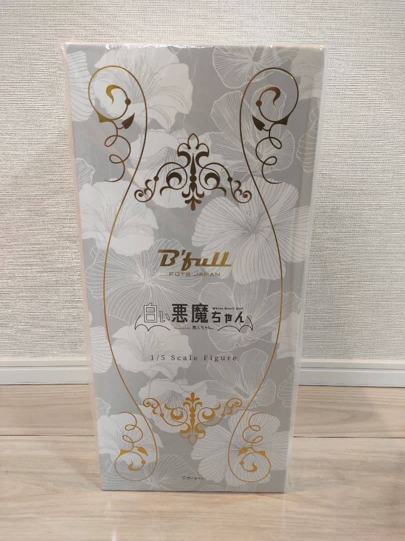 無人ちゃん。　白い悪魔ちゃん。　1/5　フィギュア　B´full