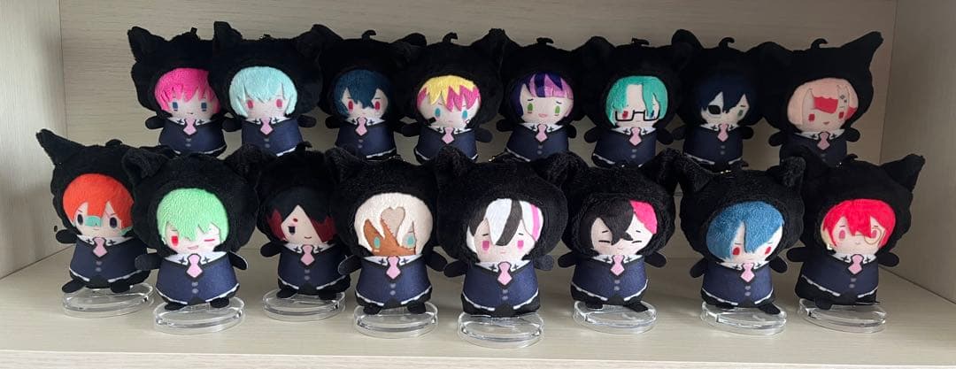 悪魔執事と黒い猫 あくねこ フィンガーマスコット 16点