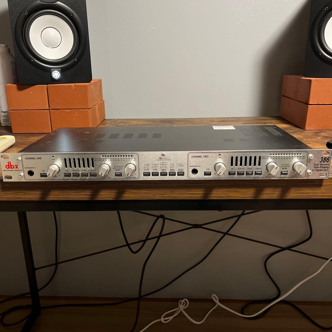 dbx 386 マイクプリアンプ