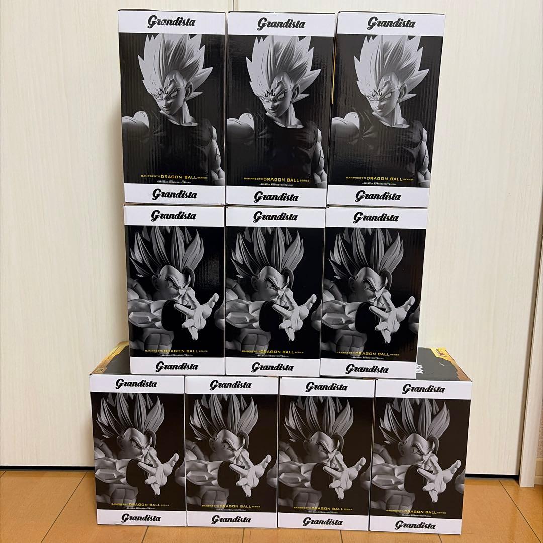ドラゴンボール　Grandista ゴジータ　ベジータ　フィギュア10体セット