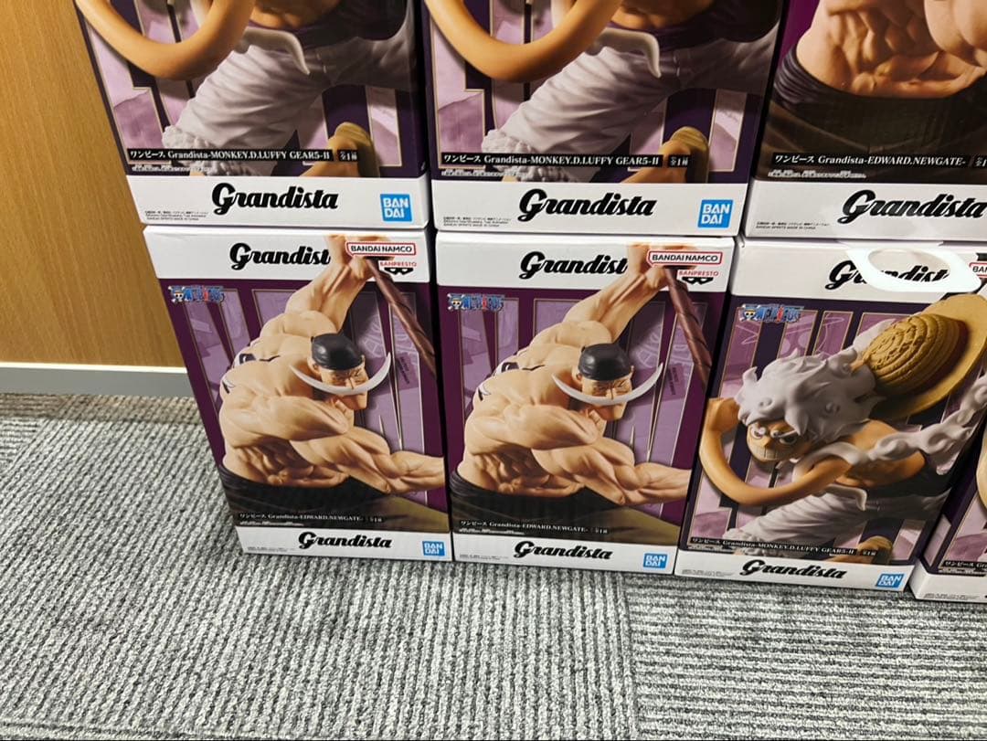 未開封 ワンピース フィギュア まとめ ルフィ　ニカ　白ひげ ロー