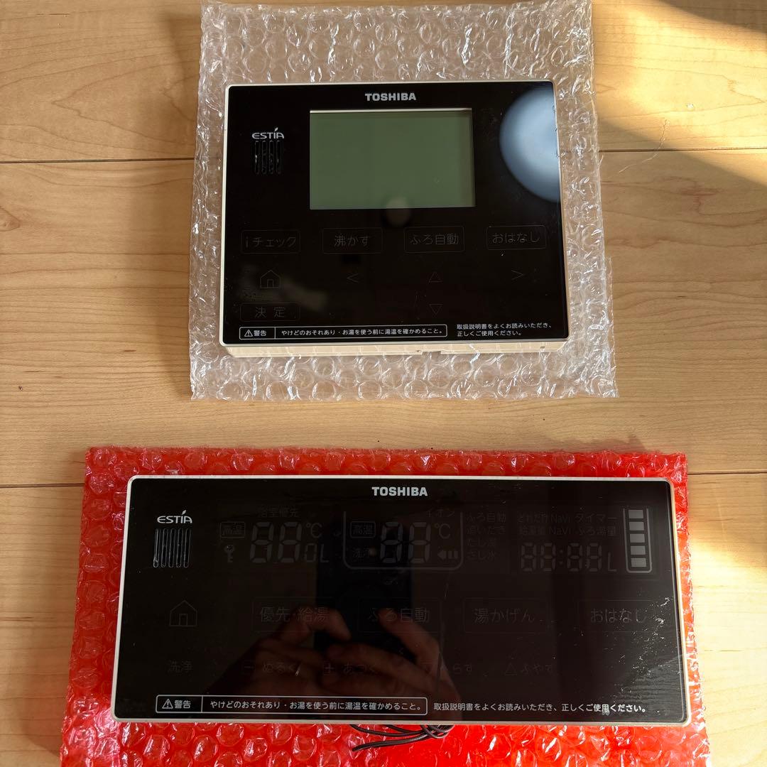 TOSHIBA エコキュート　リモコンセット
