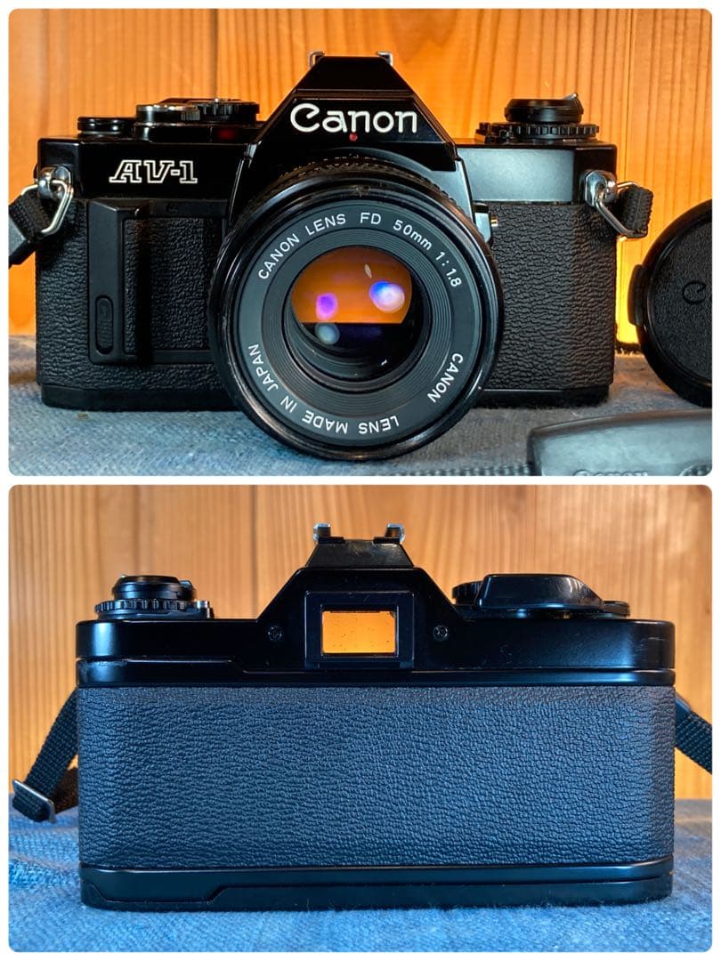 ★フィルム入門に！★canon av-1★完動品＊美品＊初期保証＊作例多数！