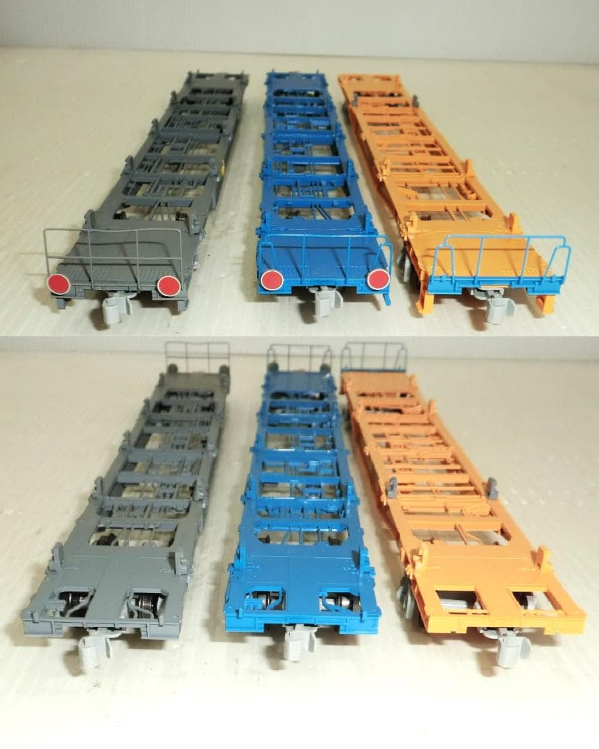 HOゲージ TOMIX コキ3種3両 コンテナ3種7個付