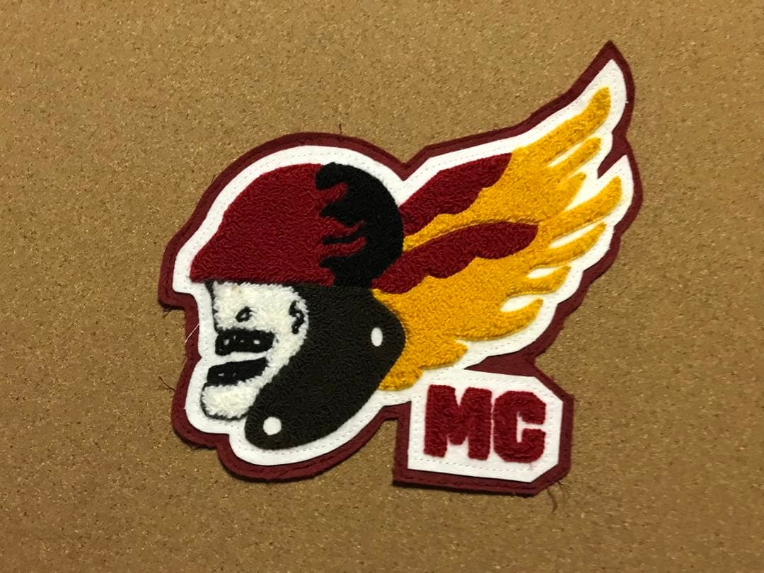 ビンテージ ハーレースカル MC ワッペン パッチ