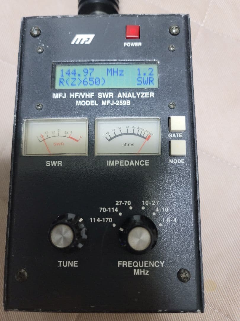 アンテナアナライザー MFJー259B(ジャンク品)