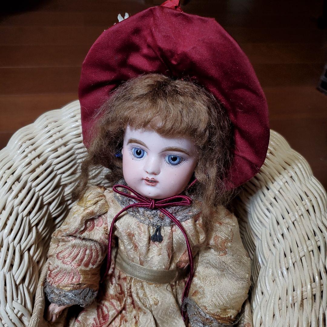 A■ビスクドール　アンティークドール　ゴーチェ