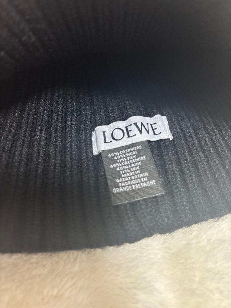 LOEWE ロエベ　ニット帽　ビーニー