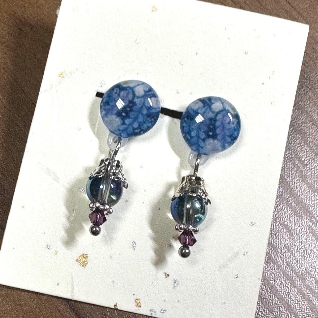 和風ピアス　とまとメガネ