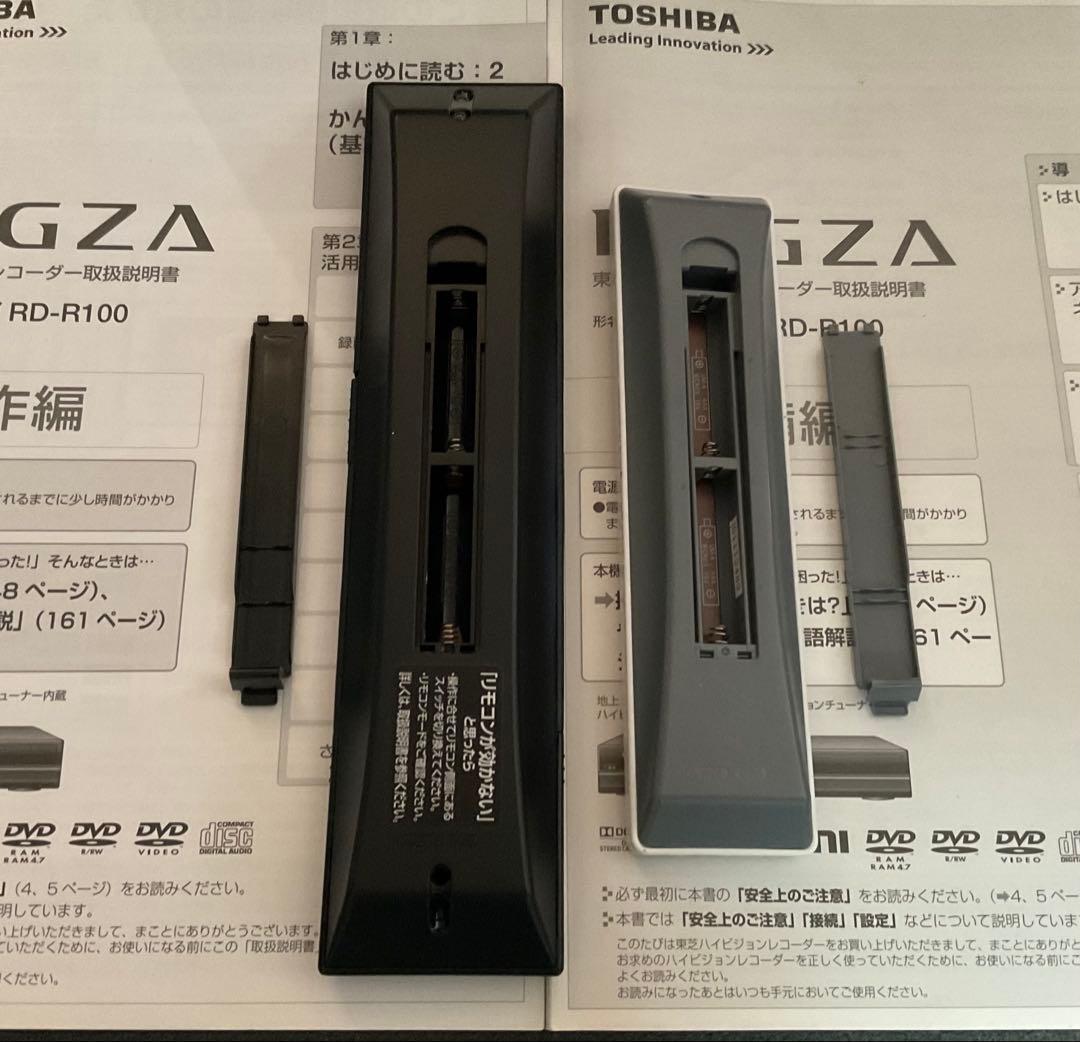 TOSHIBA REGZA RD-R100 DVDレコーダー（地デジ対応）