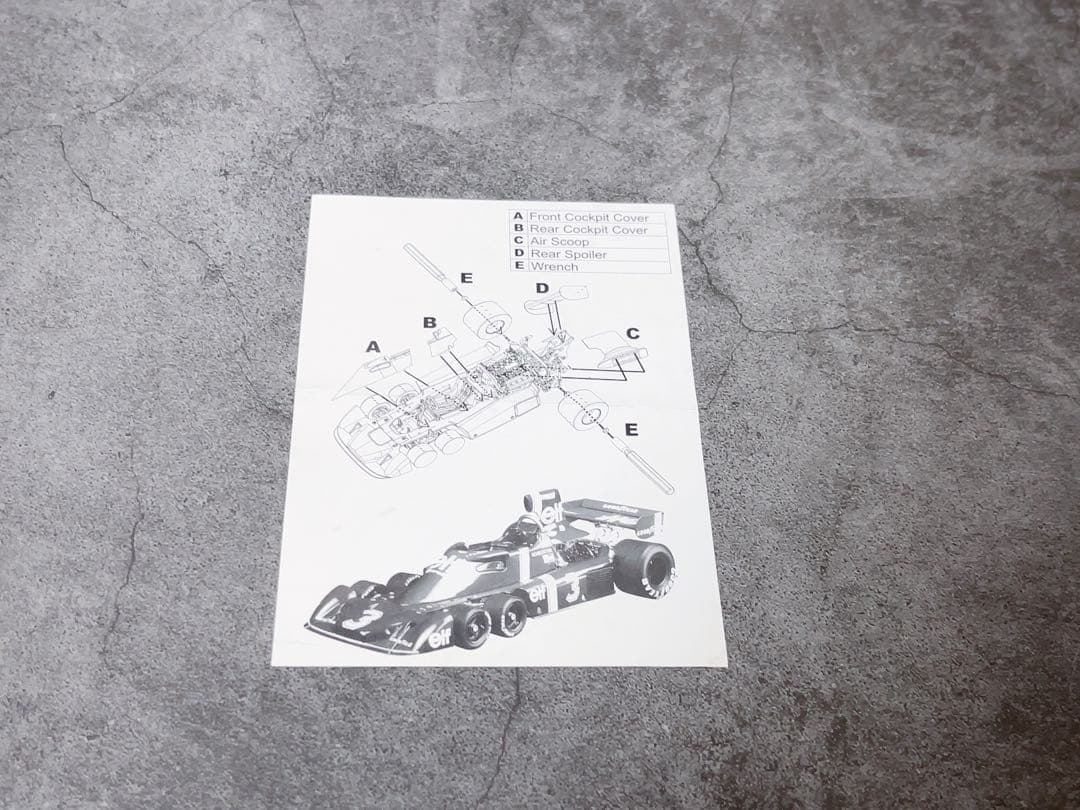 TSM 1/18 タイレル P34 Tyrrell silverstone#3