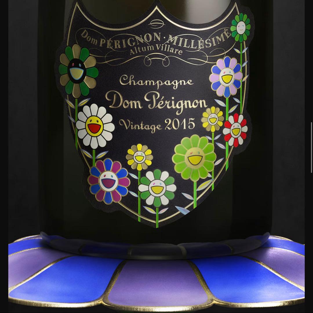 【希少完売品】ドンペリニヨン 村上隆限定コラボ(ヴィンテージ 2015) x3本