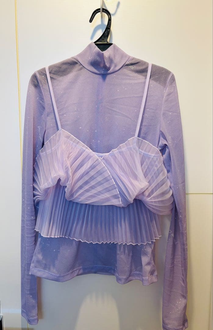 Sheer Pleats Bustier Inspired by Moon 限定