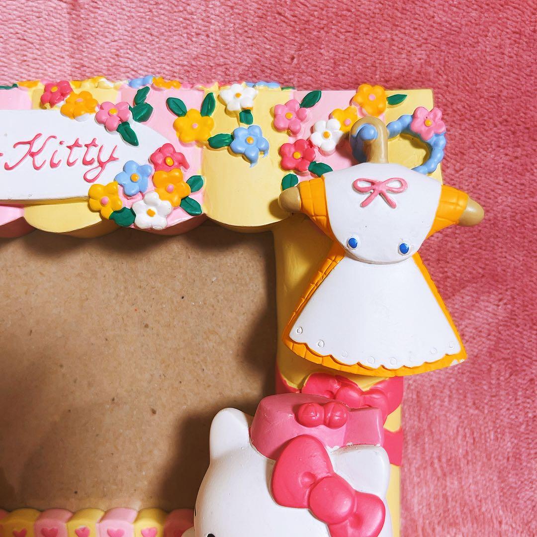 希少レア　ハローキティ　フォトフレーム　平成レトロ　タイニーチャム　サンリオ