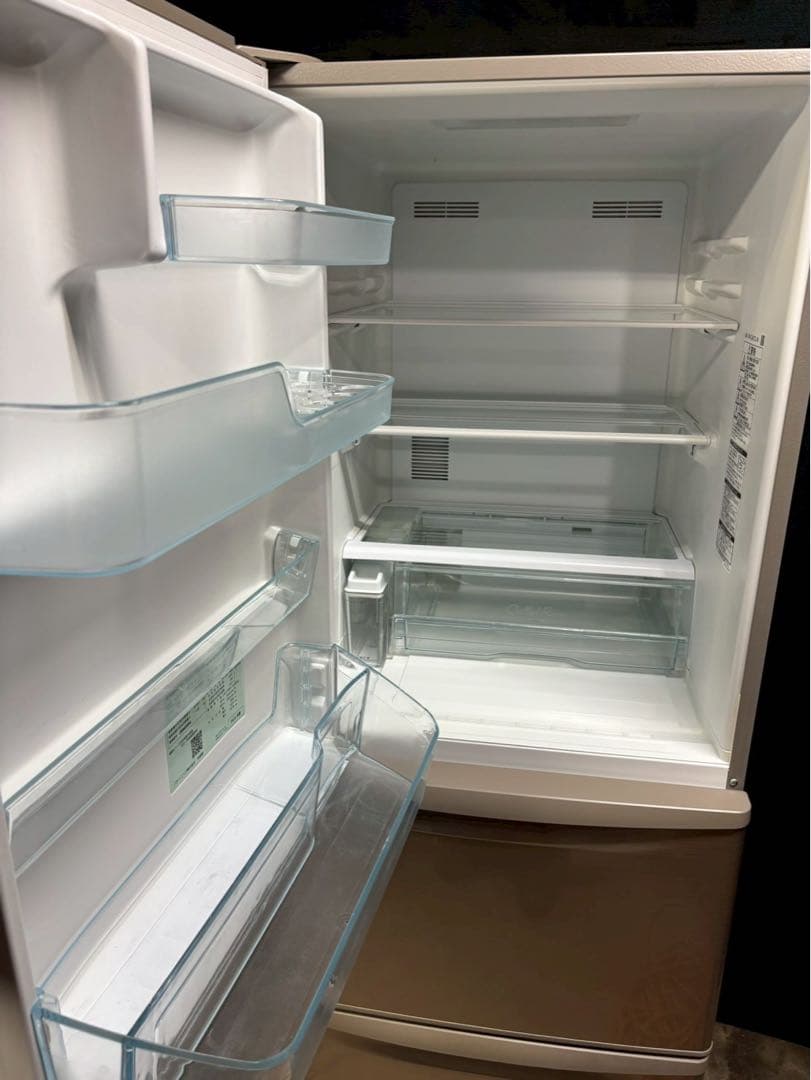 Panasonic 冷蔵庫 NR-C341CL-N 335L 3ドア 左開き