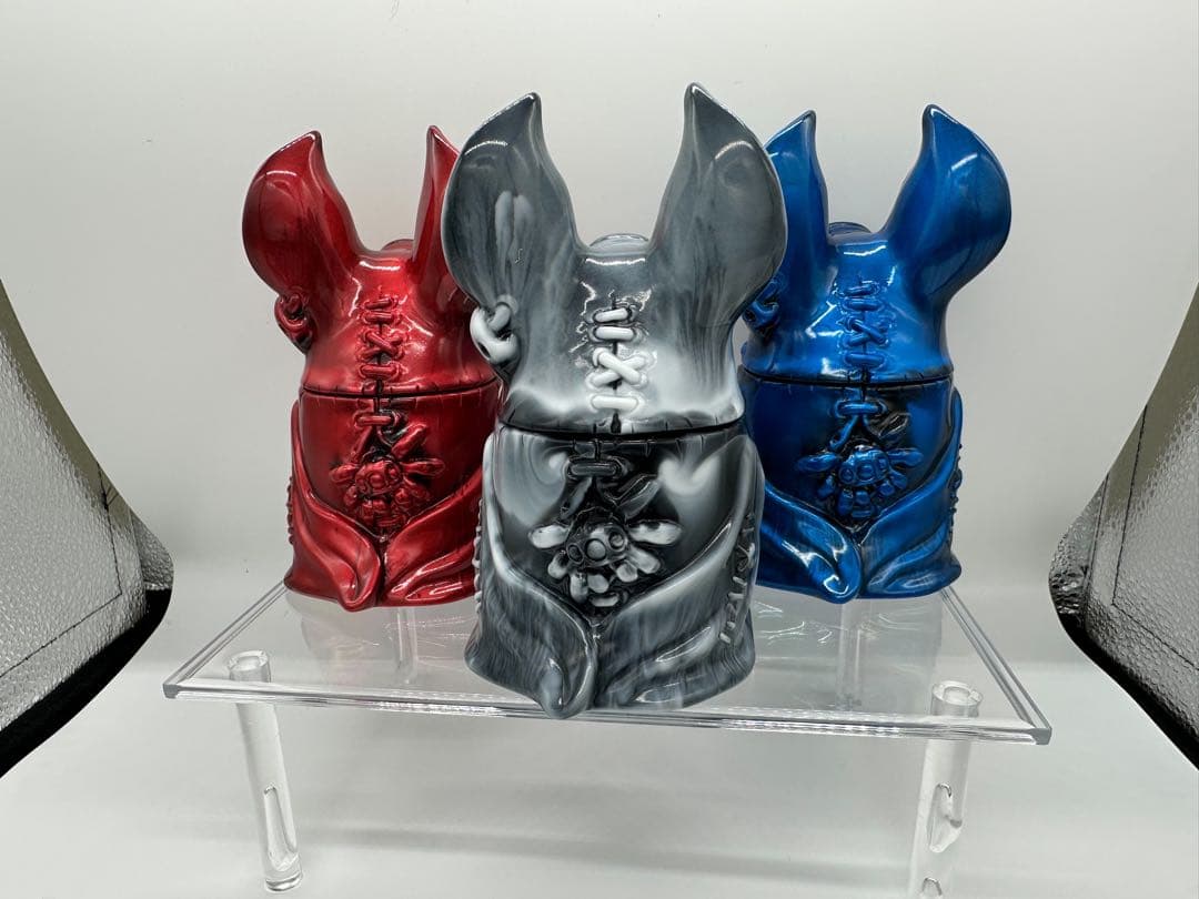 カゲマルデザイン クラファン メタルレッド/メタルブルー/10th記念 アイビー