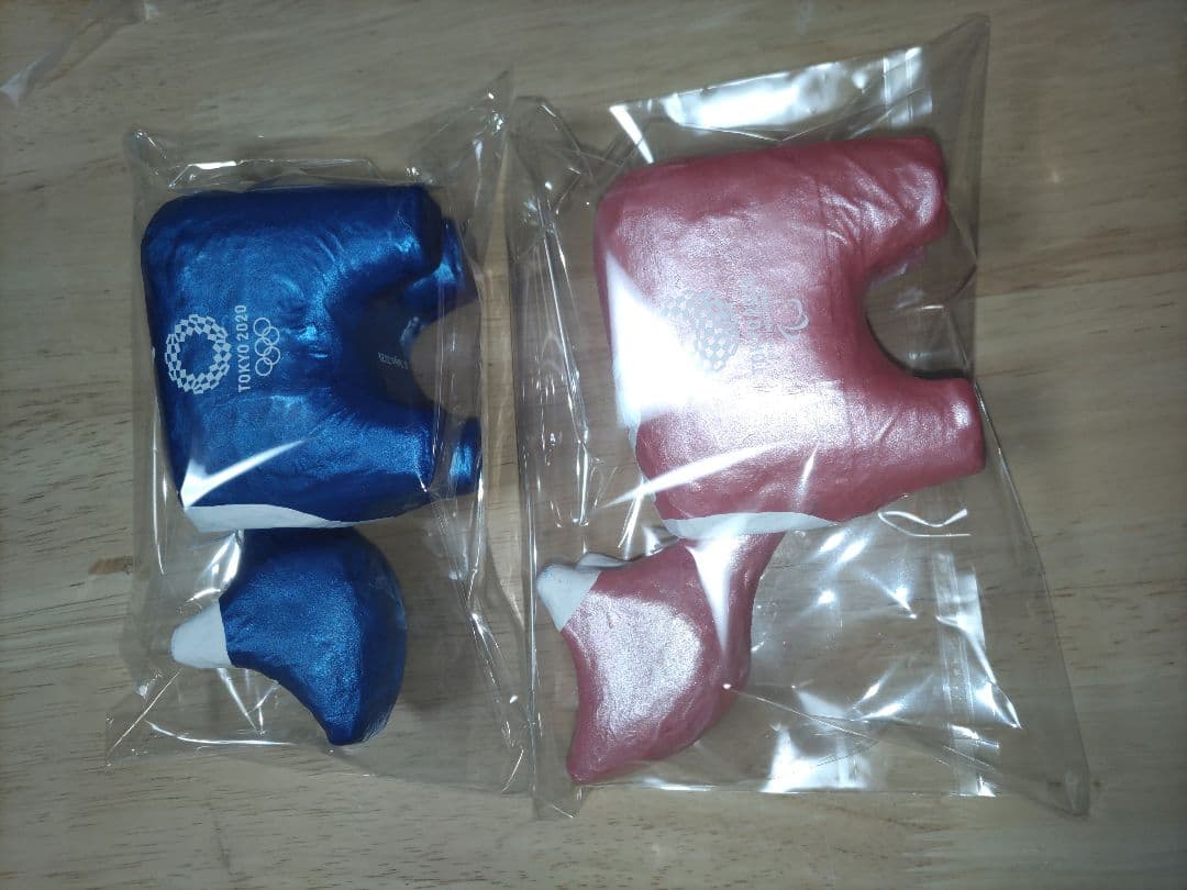 野沢民芸　赤ベコ　東京オリンピック限定2体セット