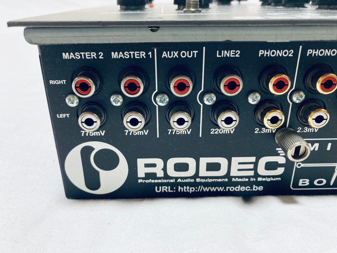 RODEC MIXBOX DJミキサー 動作良好 希少 生産終了