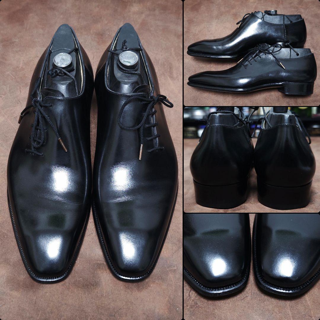 伝説の職人　関信義製　シナー　ホールカット　スキンステッチ　シームレスヒール