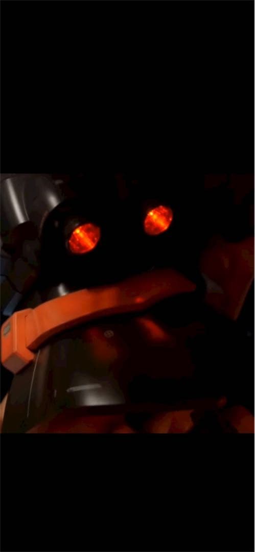 1/60 HY2M MS-09RS シャア専用 リック・ドム ガンプラ 発光