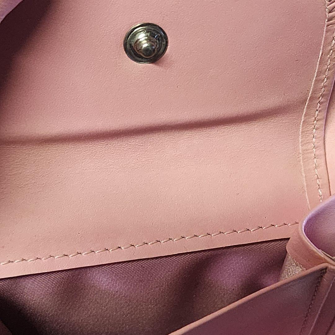 クリスチャンディオール トロッターウォレット 2つ折り財布 ピンク ヴィンテージ