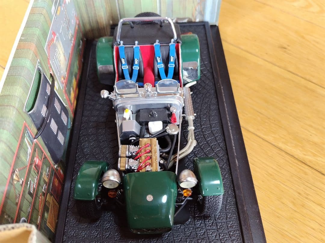 京商「CATERHAM SUPER SEVEN （Racing Screen）」