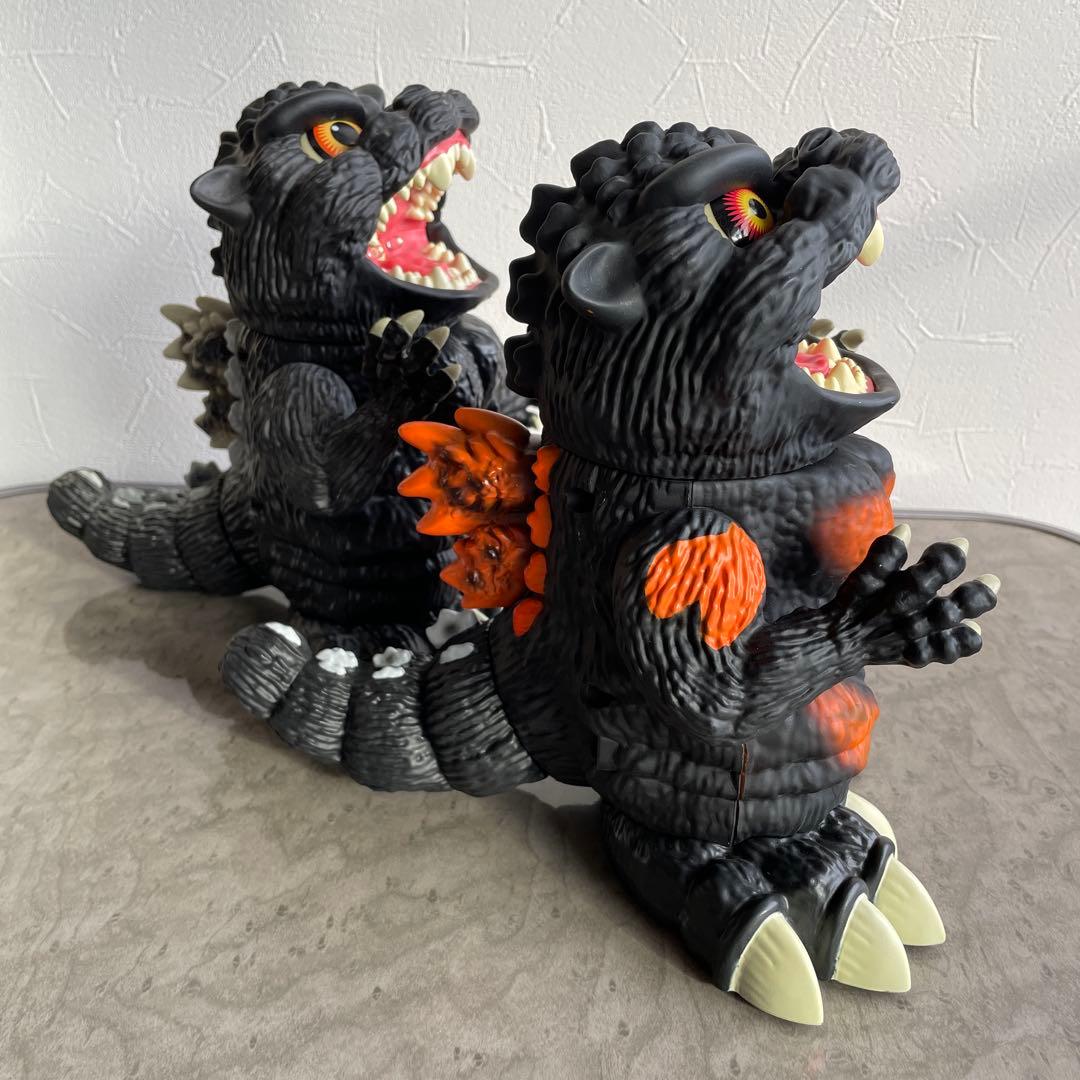 シャイン 超音波式加湿器 「加湿王 バーニングゴジラ」2体セット 稀少品