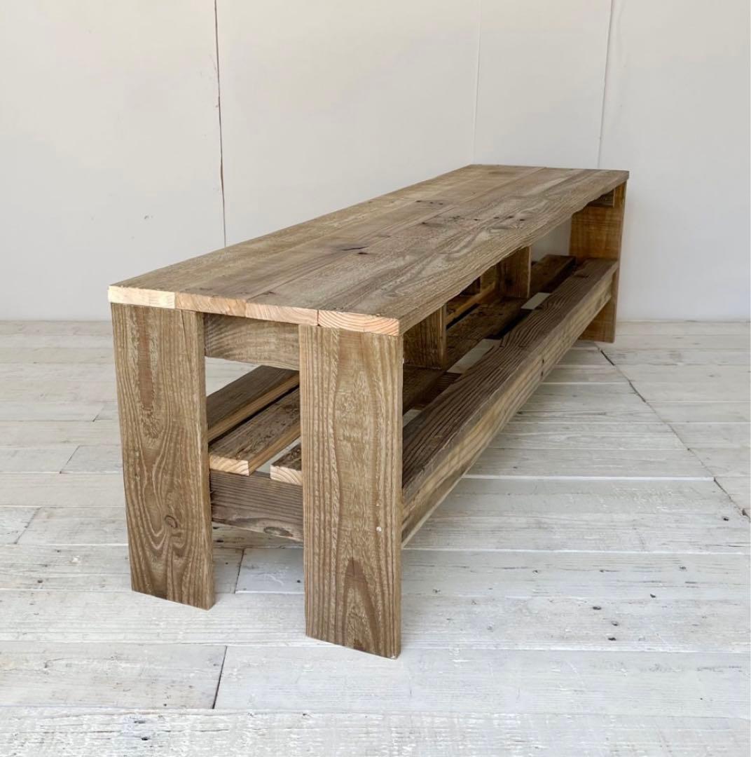 テレビボード　収納ケース3つ付