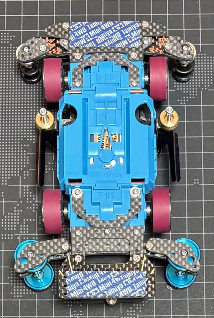 ミニ四駆 MSフレキ 完成品