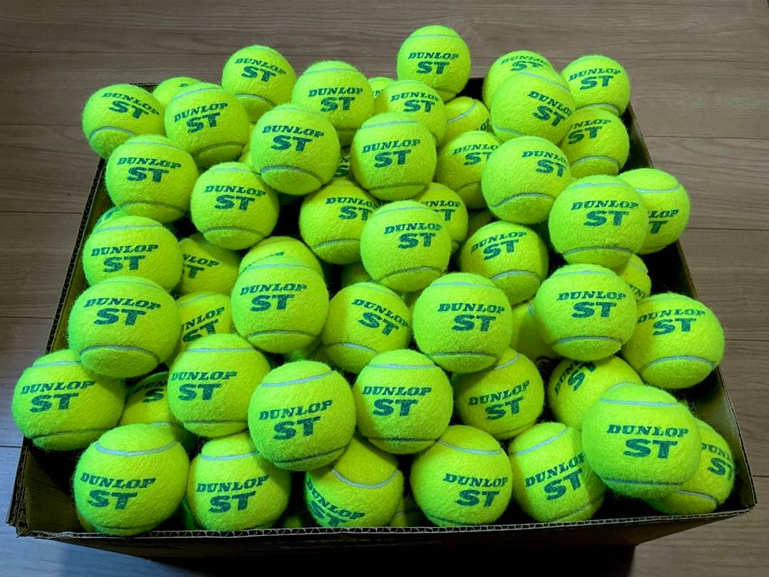 お得意様限定　女子練3日　12月23日開封 中古硬式テニスボール150球