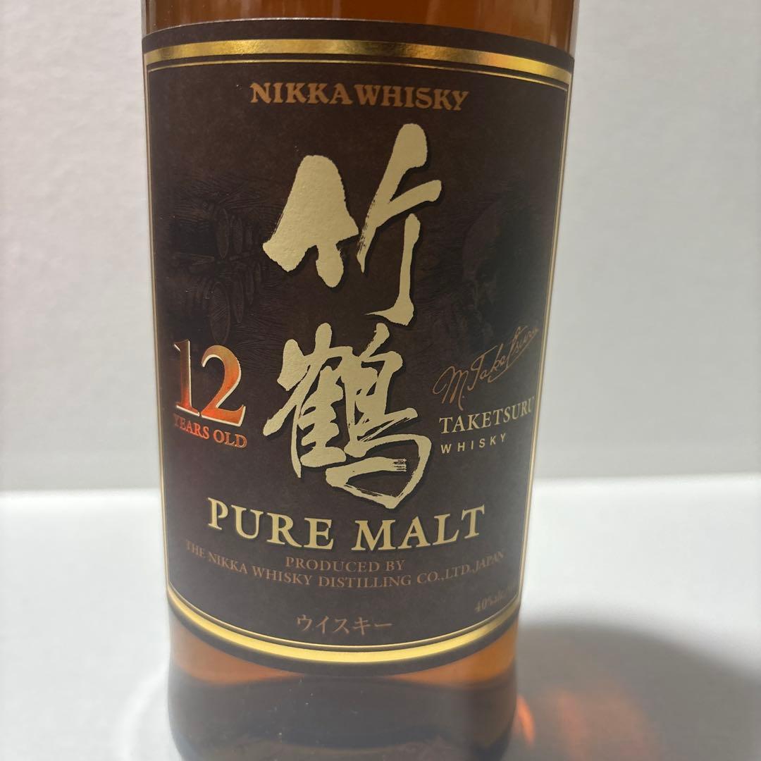 ニッカウイスキー 竹鶴12年 ピュアモルト 700ml