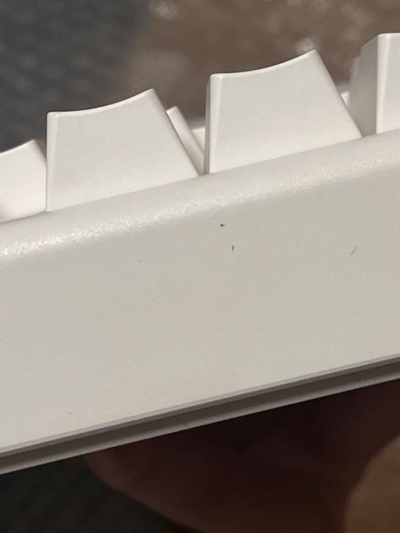 NiZMicro82ホワイトRGB35g静電容量無接点 有線/Bluetooth