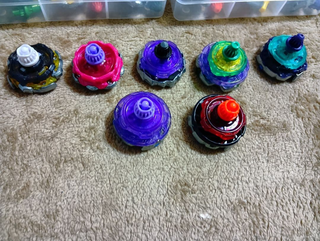 ②　ベイブレードx　ランダムブースターvol.1〜7 フルコンプ　ベイブレード