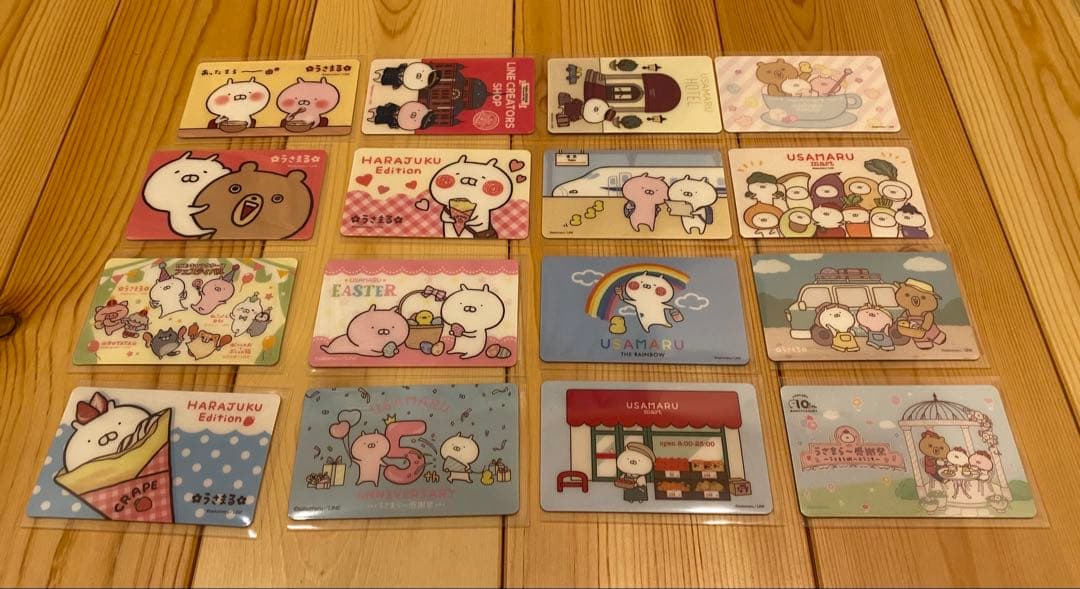 うさまる　うさまらーカード　16枚　まとめ売り