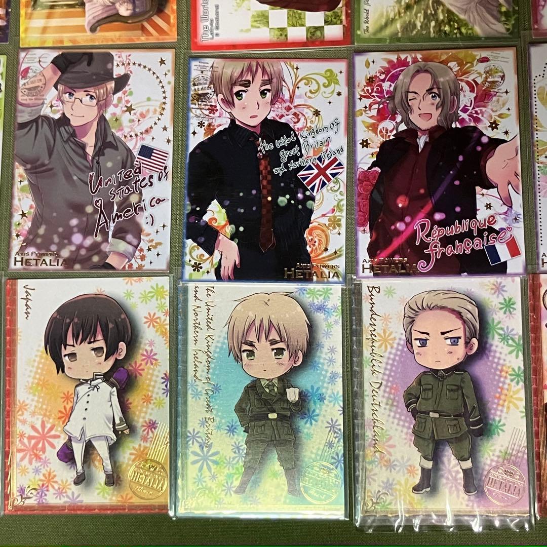 ヘタリア　トレーディングカード　フルコンプリート　特典・付録等　75枚セット