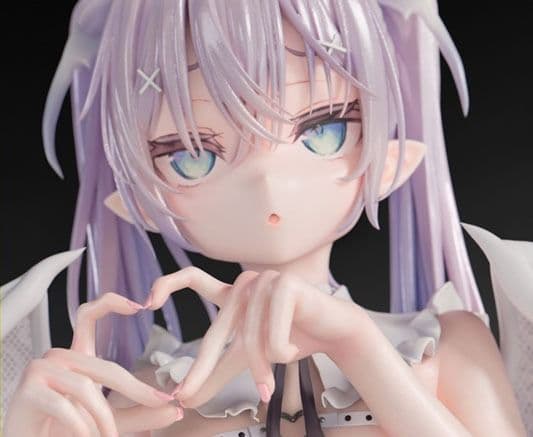 無人ちゃん。「白い悪魔ちゃん。」