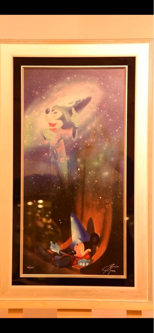 ディズニーファインアート ソーサラーミッキー