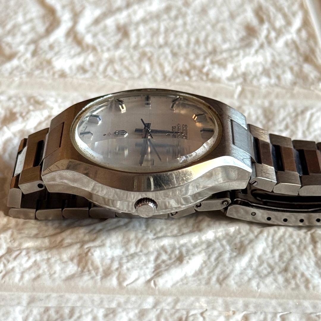 SEIKO QUARTZ 3863-8000 シルバー クォーツ 腕時計 不動品