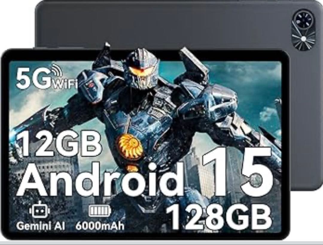 タブレット Android15 Wi-Fi アンドロイド 10インチ