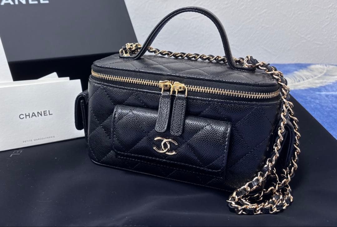 CHANEL 希少バニティバッグ　ショルダーバッグ