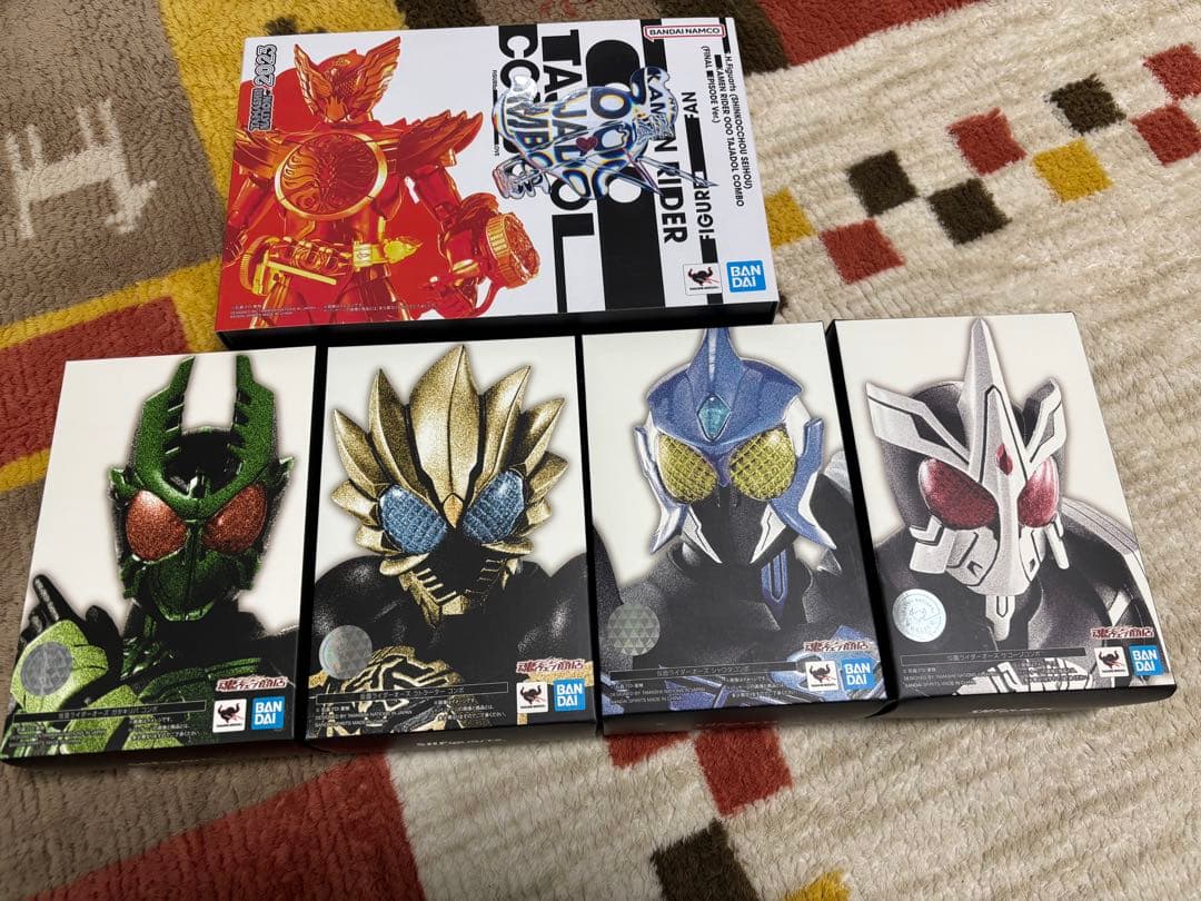 S.H.Figuarts 真骨彫製法 仮面ライダーオーズ　セット売り