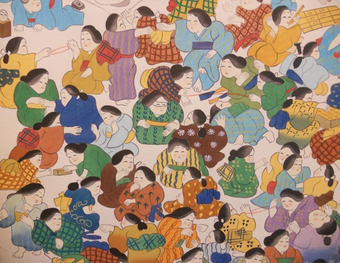 掛け軸 憲山 作『 百福 』 紙本 希少 軸装 茶道具 掛軸 美品 です。