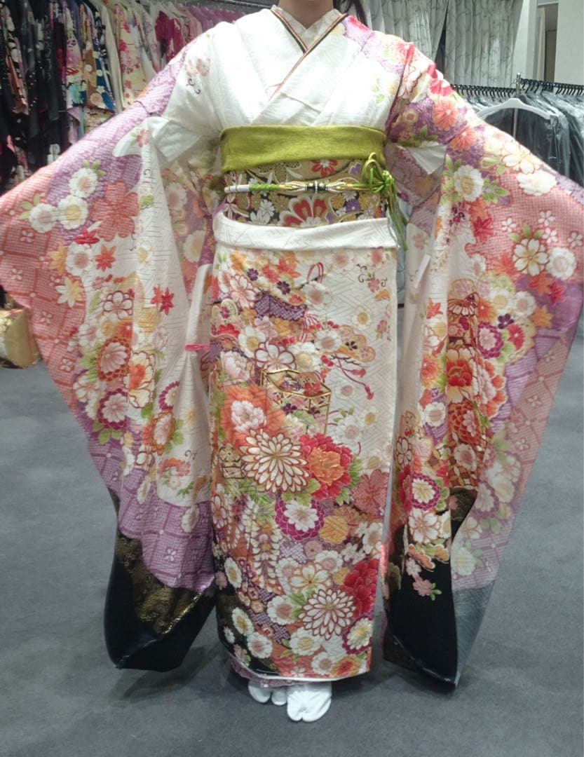 振袖セット 花柄