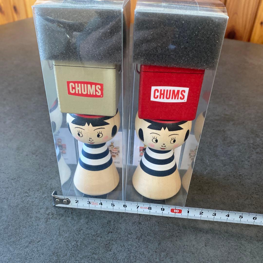 COOKIES&CHUMSアートこけしセット& ブービーバードこけし３点セット