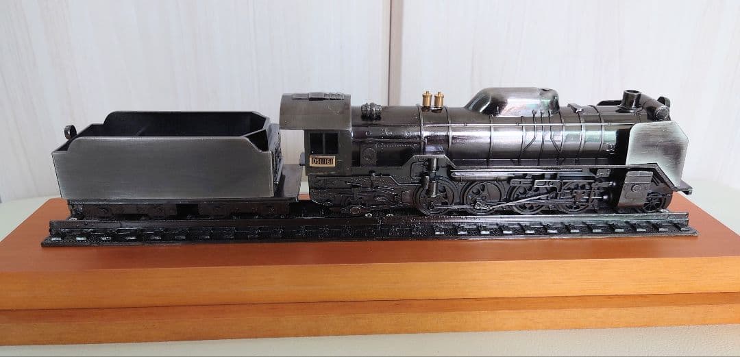 D51型蒸気機関車 1/60スケール 模型 金属製