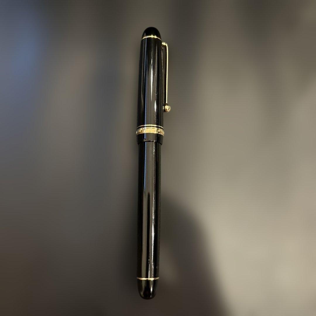 PILOT 万年筆 カスタム74 14K 黒　中細字　箱・説明書・付属品付き