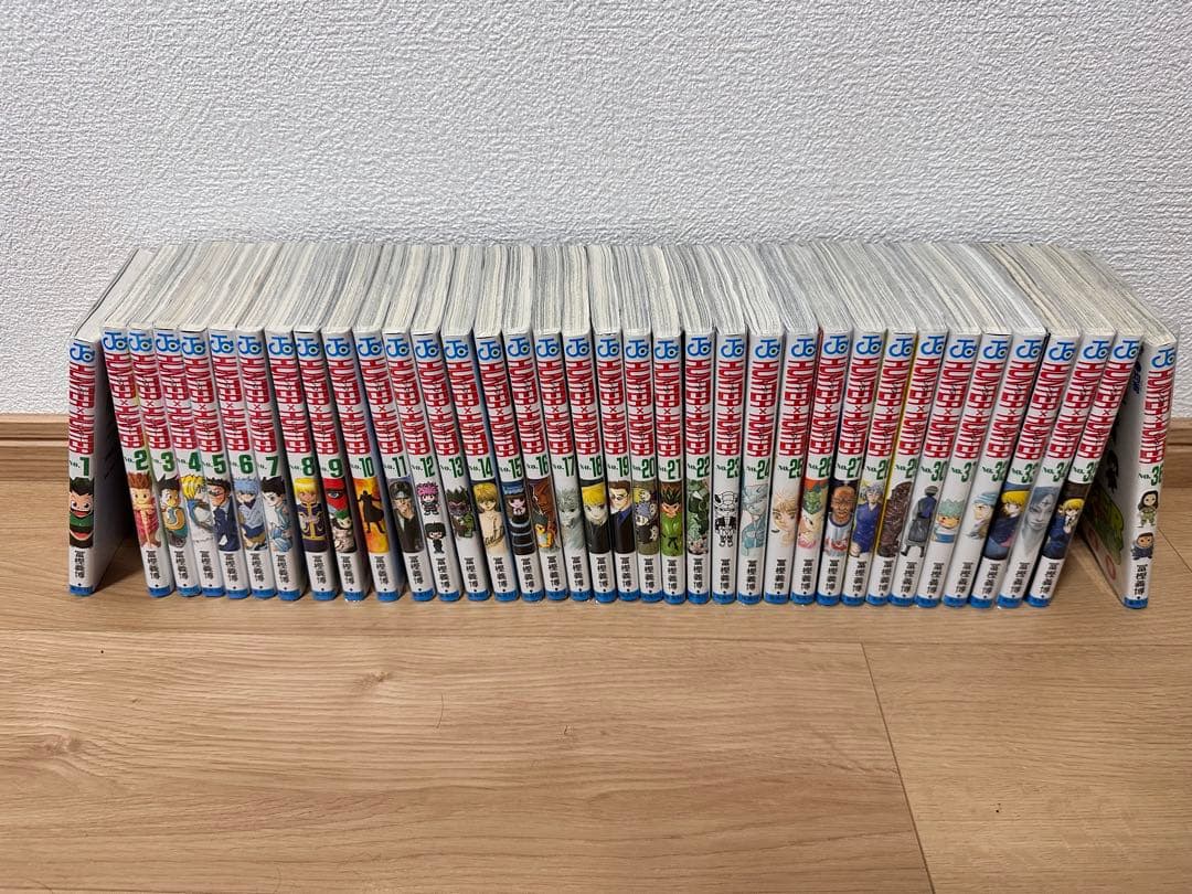 Hunter×Hunter(ハンター・ハンター) 1-36巻セット　透明カバー付