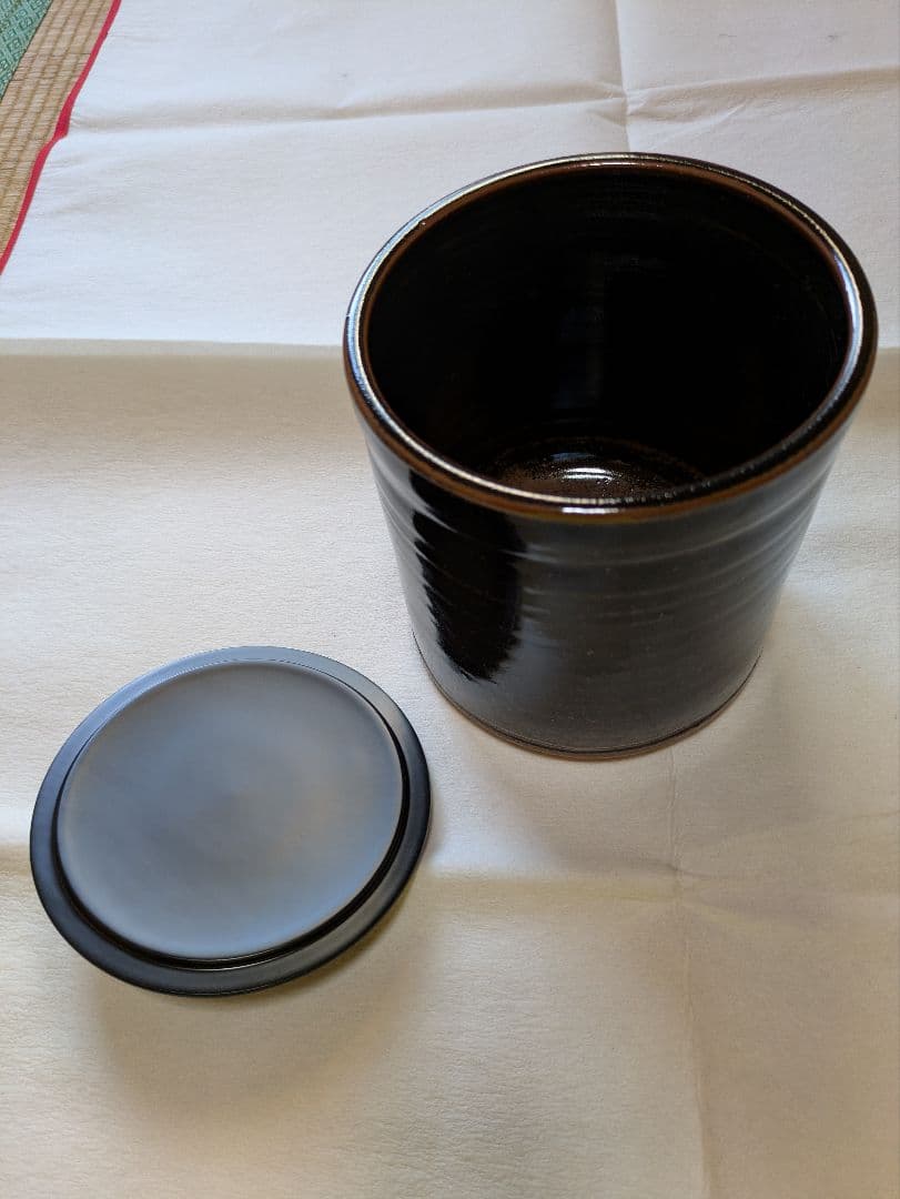 古瀬戸　松本鉄山（鐵山）　水指